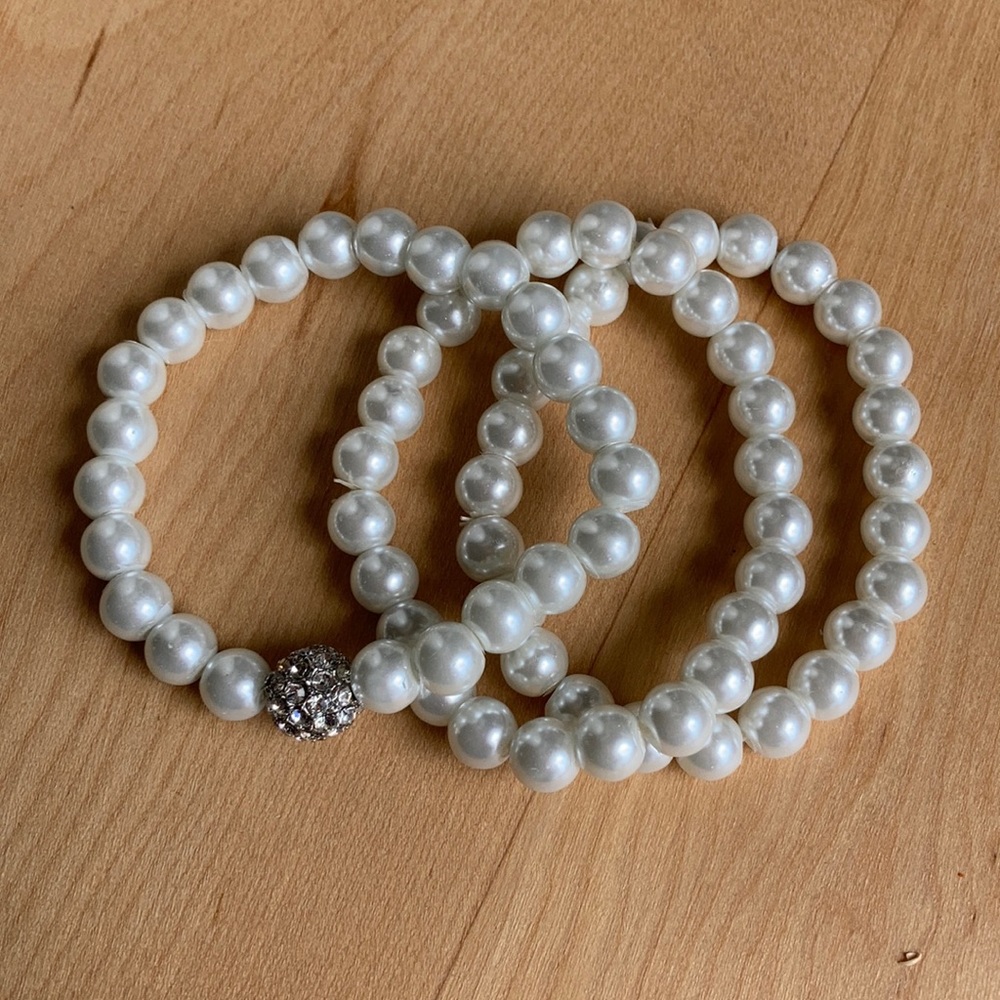 💎3 Pearl Set Bracelet